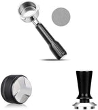 51mm Bottomless Portafilter with 51mm Coffee Distributor and Tamper Compatible for CASABREWS Espresso Machine CM5418, 3700Essential, 5418Pro and Mr. Coffee Espresso and Cappuccino Machine by Fogkay