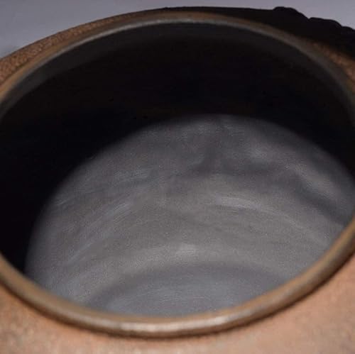 Pure Handmade Cast Iron Teapot 1.4L Uncoated Traditional Kettle For Healthy Tea Brewing & Rust-Resistant Interior - Image 6