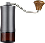 Portable Manual Coffee Grinder - Coffee Bean Grinder with Stainless Steel Burr, Manual Coffee Grinder with Adjustable Settings Great for French Press, Espresso, Aeropress & More by Unknown