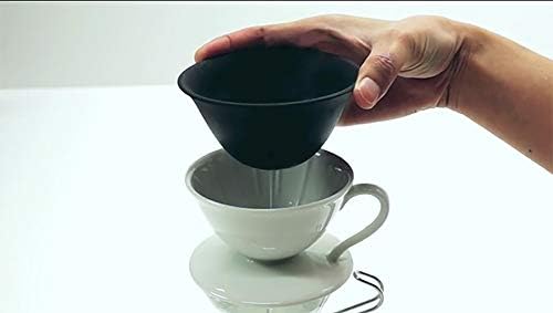 Japanese Ceramic Coffee Dripper & Reusable Filter, Arita Porcelain - Image 4