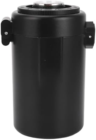 FILFEEL 304 Stainless Steel Coffee Canister Airtight Double Layer Bean Grounds Storage Container with Scoop Odor Proof Tea Vacuum Sealed Kitchen Countertop Accessory - Image 3