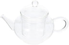 Cabilock Glass Teapot 8.5 Oz Heat-Resistant Transparent Tea Pot with Removable Infuser for Loose Leaf Brewing at Home and Office by cabilock