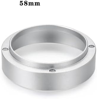 Espresso Dosing Funnel 10 Coffee Powder Rings for Bean Grinders, Anti-Fly, Barista Accessories(White-58mm) - Image 2
