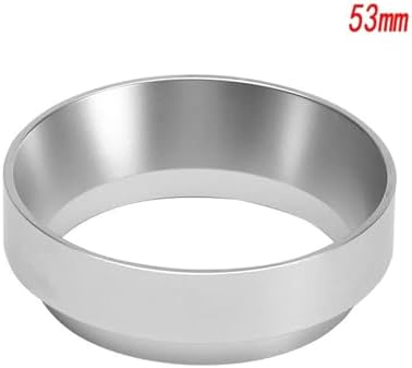 Espresso Dosing Funnel 6 Pcs Coffee Measuring Ring, Espresso Brewing Tool, Maker (51MM 53MM 58MM)(White 53mm) - Image 2