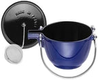 Staub Cast Iron 1-qt Round Tea Kettle - Dark Blue, Made in France - Image 4