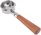 RiToEasysports 58mm Bottomless Portafilter Set with Wood Handle and Puck Screen for Coffee Lovers and Baristas - Image 5
