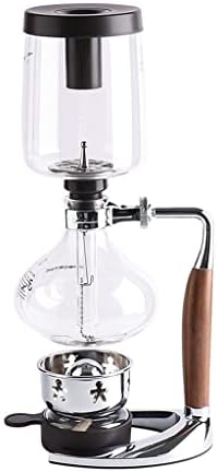 JITEM Cafetera Syphon Coffee Maker Manual Retro Vacuum Glass Siphon Pot Percolators 3-5 Cups Glass Tabletop Siphon Coffee Maker for Coffee or Tea by Unknown