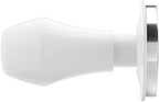 Normcore 51mm Espresso Coffee Tamper V4, Spring Loaded Tamper With Stainless Steel Flat Base, 15lb / 25lb / 30lbs Replacement Springs, Anodized Aluminum Stand, Non-stick coating White - Image 3