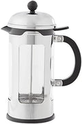 Bodum Chambord 8 Cup French Press Coffee Maker with Locking Lid, Stainless Steel, 34-Ounce by Bodum