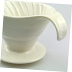Filter Coffee Cup Ceramic Coffee Dripper for Home Brewing, Xmas - Image 6