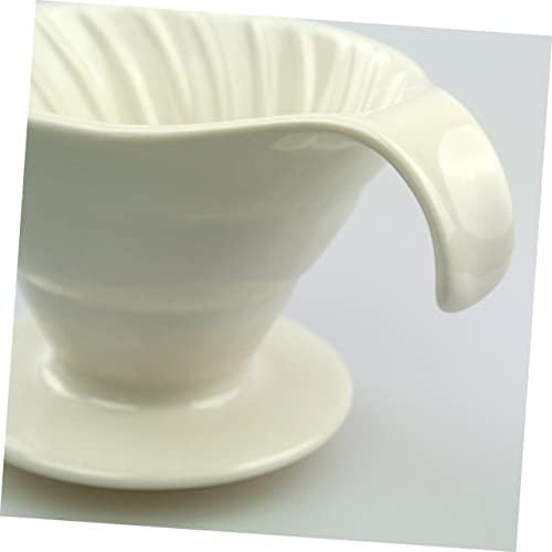 Filter Coffee Cup Ceramic Coffee Dripper for Home Brewing, Xmas - Image 6