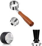 51mm Bottomless Portafilter with 51mm Coffee Distributor and Tamper Compatible for CASABREWS Espresso Machine CM5418, 3700Essential, 5418Pro and Mr. Coffee Espresso and Cappuccino Machine by Fogkay