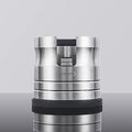 Portafilter Holder - Espresso Tamping Station Crafted from Solid 304 Stainless Steel for Most 58mm Portafilters with Adjustable Height Screw | Stable and Efficient Puck Preparation by AmrankuoCo