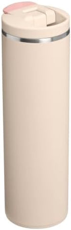 STANLEY Transit FlipTop Mug | Leakproof Coffee Travel Cup | Vacuum Insulated Stainless Steel | Stays Hot or Cold for Hours | BPA-Free | 16 oz | Champagne - Image 3