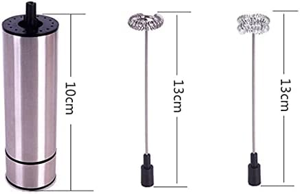 Milk Frother Handheld Foam Maker for Lattes - Whisk Drink Mixer for Coffee, Mini Foamer for Cappuccino, Frappe, Matcha, Hot Chocolate - Image 2