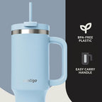 Contigo Streeterville 40oz Tumbler, Stainless Steel Vacuum Insulated, Leak-Proof, Cold for 29 Hours, Glacier - Image 6