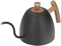 Pour Over Coffee Kettle, 800ml Stainless Steel Tea Pot for Stovetop Gooseneck Kettle Black Small Water Pots for Tea, Pour Over Dripper Coffee Pot for Home Kitchen by Cyrank