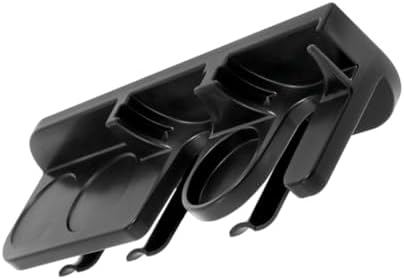 Black ABS Coffee Machine Organizer Wall Shelf for 51mm Espresso by GRIRIW