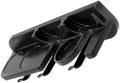 Black ABS Coffee Machine Organizer Wall Shelf for 51mm Espresso by GRIRIW