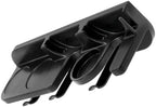 Black ABS Coffee Machine Organizer Wall Shelf for 51mm Espresso by GRIRIW