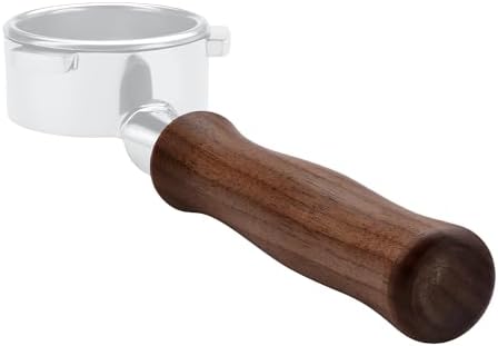 Normcore Portafilter Handle, Genuine American Walnut Wood Handle, M10 Naked Portafilter Wood Handle Replacement - Image 3