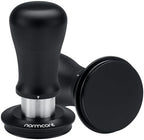 Normcore 51mm Espresso Tamper V5, Spring-loaded Coffee Tamperwith 6 Adjustable Pressure Settings, Tri-Spring Technology, Titanium-Coated Flat Base, Anodized Aluminum Handle and Silcone Stand by NORMCORECOFFEETOOLS
