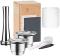 Compatible for Nespresso Reusable Stainless Steel Coffee Capsule Pod by Unknown