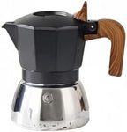 Stovetop Espresso Maker Moka Pot 2 Cup Italian Coffee Maker Color Black by SHAREZEVERMUZE