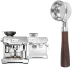 58mm Bottomless Portafilter with 2 Filter Basket(BES920 Red wood) - Image 2