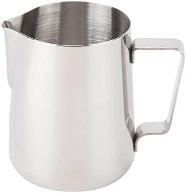 Milk Frothing Pitcher Stainless Steel Milk Steaming Pitcher for Espresso Machine Latte Art (Set of 6) 20-Ounce - Image 2