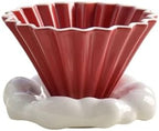 Coffee Filter Cloud Conical Ceramic Small Origami Hand Made Funnel Cup Accessories(Color 4) by Unknown