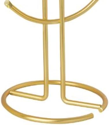 FitWell Mugs Holder, Mug Tree, Coffee Mug Holder, Coffee Mug Tree, Mug Organizer for Cabinet, Mug Holder Stand, Coffee & Tea Cup Storage Rack (Gold, 6 Mugs (15"H)) - Image 5