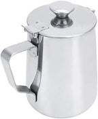 1000ml Latte Art Pitcher,Stainless Steel Milk Frothing Pitcher Coffee Cup Mug Milk Frothing Pitcher Jug For Espresso Machines, Milk Frothers, Latte Art Coffee Machine（33oz) by Jerliflyer