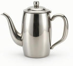 Stainless Steel Pitcher Gooseneck Kettle Water Kettle Coffee Pot Teapot With Controlled Thick Wall 304 Stainless Steel Smooth Finish Suitable for pour over coffee use, 1.6L by Fonowx