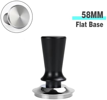 Coffee Tamper Constant Pressure 51MM 53MM 58MM Calibrated 30Lbs，Compatible With Delonghi，Compatible With Breville，Espresso Machine Accessories Barista Tools(Black 58mm Flat Base) - Image 2