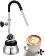 ordinarYone 300ML Stainless Steel Milk Frothing Pitcher With Ergonomic Handle Portable Milk Frother For Home Or Cafes - Image 7