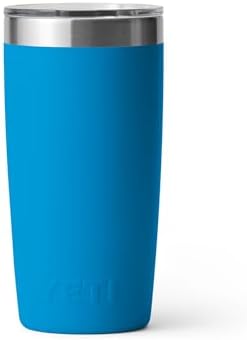 YETI Rambler 10 oz Tumbler, Stainless Steel, Vacuum Insulated with MagSlider Lid, Big Wave Blue - Image 5