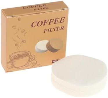 Disposable Coffee Filter Paper Espresso Filters 100Pcs by Unknown