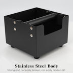 Espresso Knock Box, Stainless Steel Coffee Bag Container, With Steel Bracket And Noise Reducing Rubber Ring (M) - Image 7
