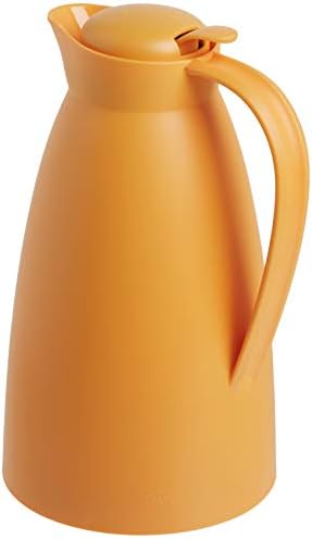 Alfi alfi Glass Vacuum Frosted Plastic Carafe, 1 L, Orange (AG2800OR2) - Image 2