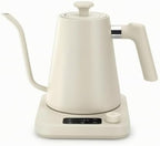 Electric Kettle Gooseneck With Stream Temperature Control With LED Display Fast Heating Food Grade Stainless Steel suitable for pour over shared home use, color to 3 by Unknown
