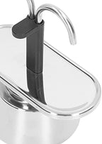 TOPINCN Moka Pot 100ml Stainless Steel Dual Pipe Maker - Image 6