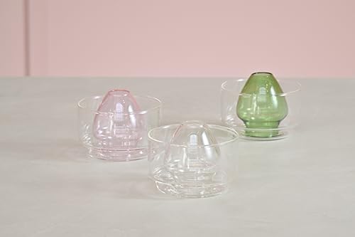 HARIO Glass Matcha Whisk Holder & Rinse Bowl 100ml – Chasen Stand for Bamboo Whisk, Matcha Preparation, Drying, and Storage, Clear, Dishwasher safe - Image 2
