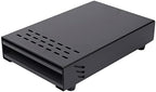 Zerodis Coffee Knock Box, Thick Stainless Steel Plate Coffee Ground Knock Container Detachable Drawer Type Coffee Powder Box Non Slip Feet Design Knock Box Drawer (Black) - Image 2