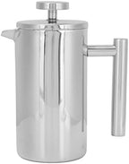 French Press Coffee Maker | Triple Fine Filter, Double Wall Insulated 304 Stainless Steel Coffee Press for Camping & Home, Large Capacity (1000ml) - Image 6