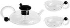 Teapot Glass Teapot with Removable Filter Open Fire Electric Pottery Stove Borosilicate Glass Kettle Coffee Maker Tea Maker by Unknown