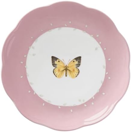 Lenox Butterfly Meadow Porcelain Dessert Plates, 8 Inch, Set of 4 - Image 3