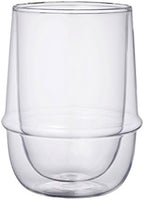 KINTO 23106 KRONOS Double Wall Iced Tea Glass, 11.8 fl oz (350 ml), Heat Resistant Glass, Microwave and Dishwasher Safe, Gift Present - Image 2