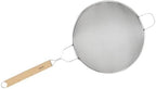 Winco MS2K-10D Strainer, 10.5-Inch Diameter, Double Fine Mesh, Medium, Stainless Steel, Tan - Image 3