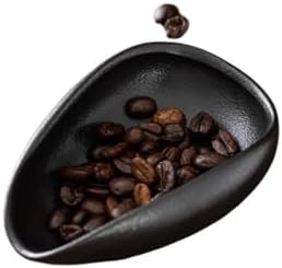 Coffee Beans Dosing Cup Trays Pottery Tea Separator Vessel Ceramic Measure Ware Espresso Bean Scoop Shovel Accessories ﻿(Type a) by Unknown